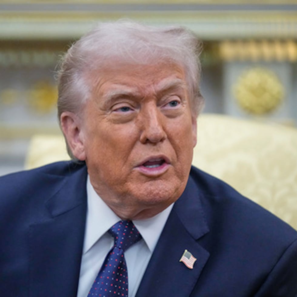 El presidente de Estados Unidos, Donald Trump