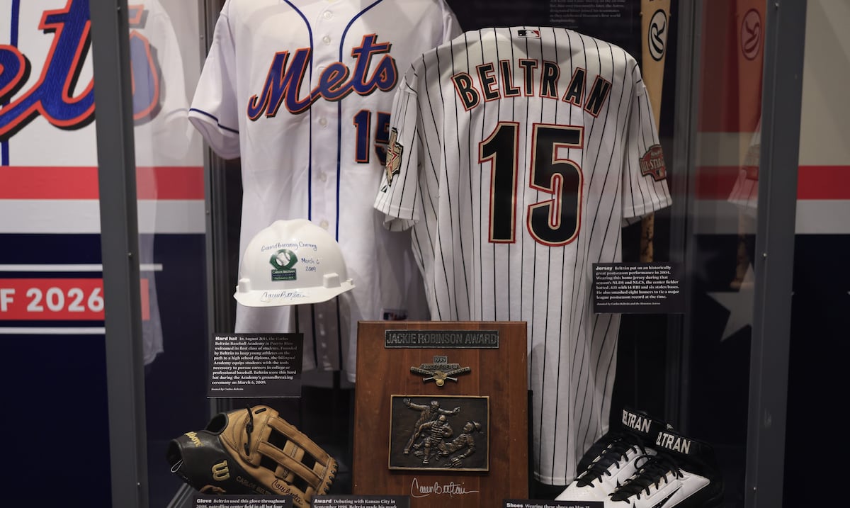 Carlos Beltrán se prepara para su cita con la inmortalidad en Cooperstown el 27 de julio