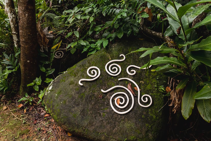 Obra "Barroglifos de El Yunque", de Jaime Suárez Toro.