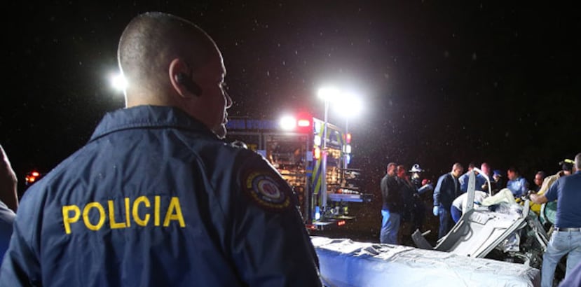 Según la Policía, el accidente ocurrió en eso de las 10:03 p.m. del domingo. (Archivo)