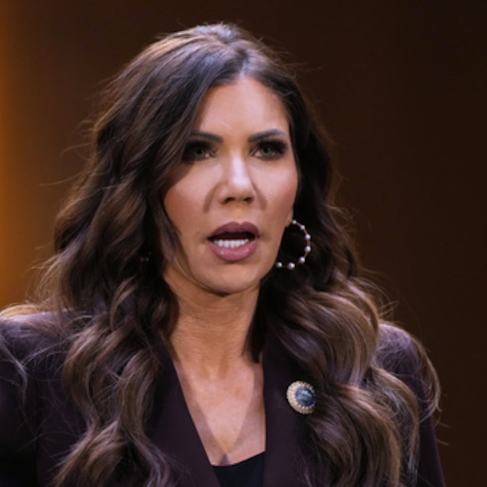 La secretaria de Seguridad Nacional de Estados Unidos Kristi Noem.