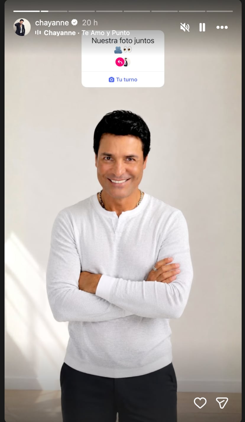 Dinámica lanzada por Chayanne por el Día de Padres.