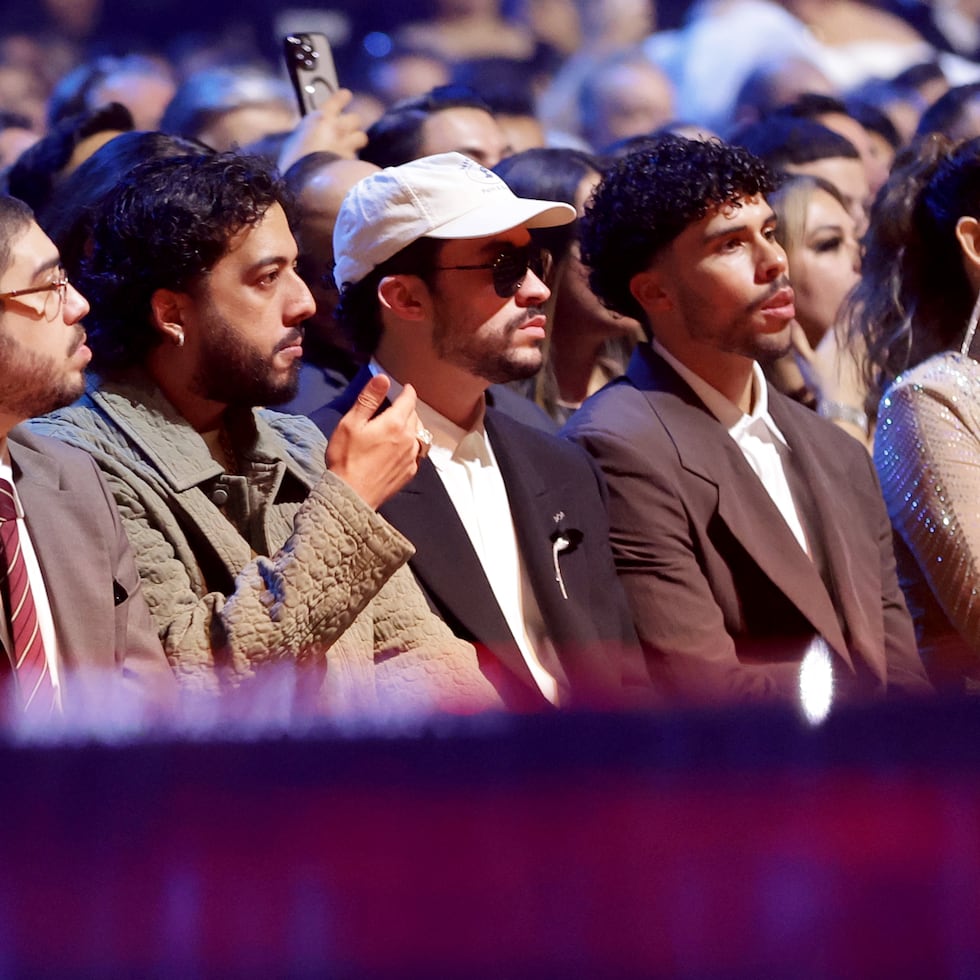 Imagen de archivo: Bad Bunny durante la premiación de los Latin Grammy en noviembre de 2025.
