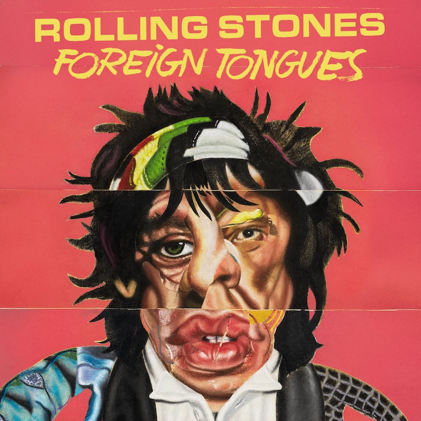 Carátula del nuevo disco de The Rolling Stones, "Foreign Tongues".