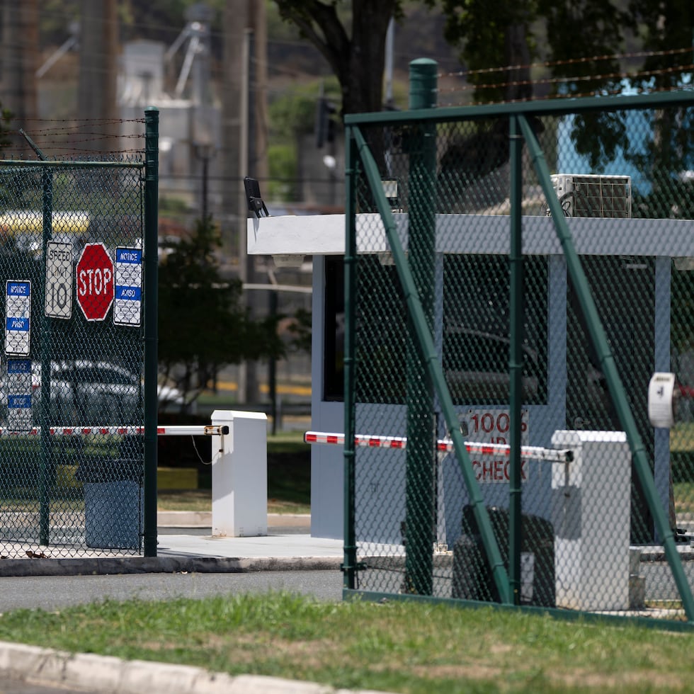 El centro de retención temporero de ICE cercano a la cárcel federal, en Guaynabo, donde los inmigrantes son retenidos antes de ser deportados o trasladados a otro centro en Estados Unidos.