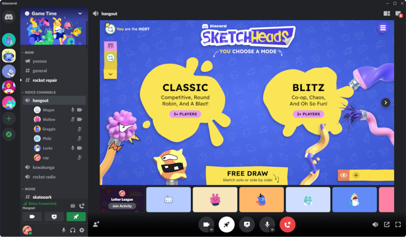 Discord es una aplicación gratuita de chat de texto, voz y vídeo diseñada para que la gente hable mientras juega a videojuegos.