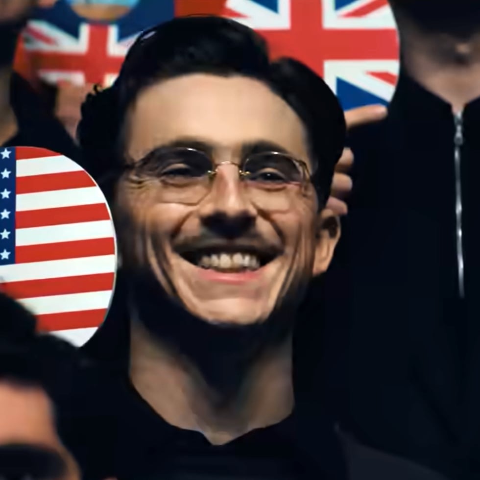 El actor estadounidense Timothée Chalamet es el protagonista de la película "Marty Supreme".