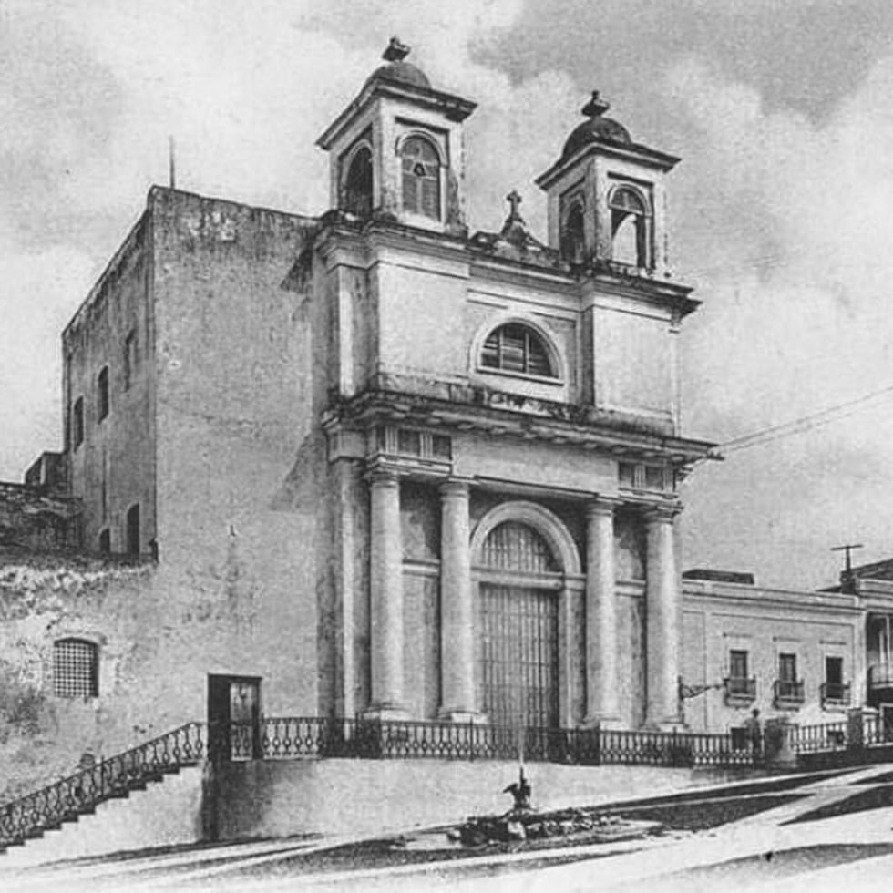 Antigua fachada del edificio.