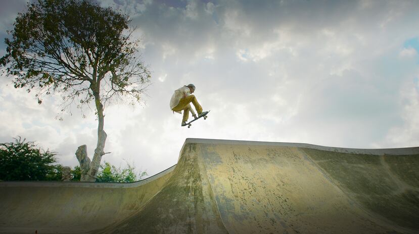 El veterano "skater" Roberto Cortés, conocido en la escena como Boligoma, también formó parte de la más reciente campaña de Chevrolet Puerto Rico.