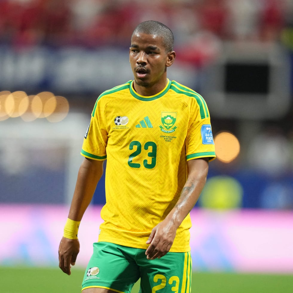 Jayden Adams durante su participación en el Mundial de Fútbol 2026.
