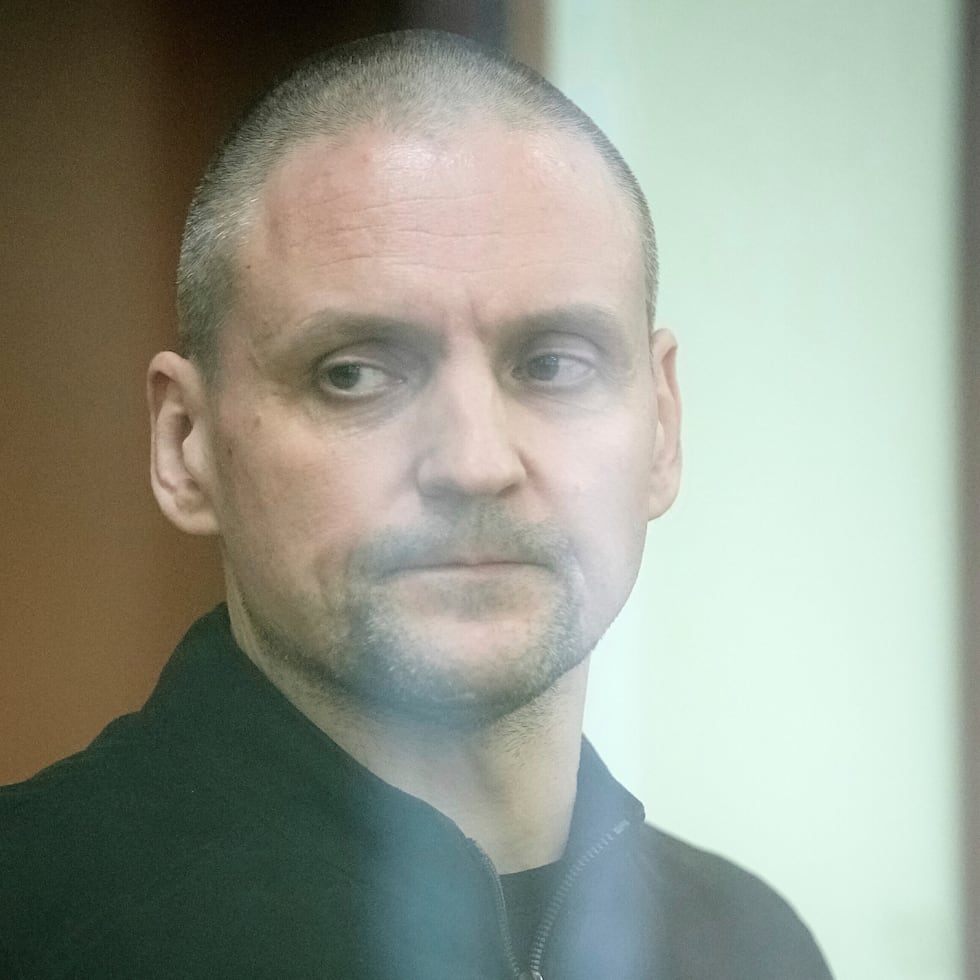 Sergei Udaltsov, líder del movimiento Frente de Izquierda que se opone a Putin y está afiliado al Partido Comunista, fue arrestado el año pasado.