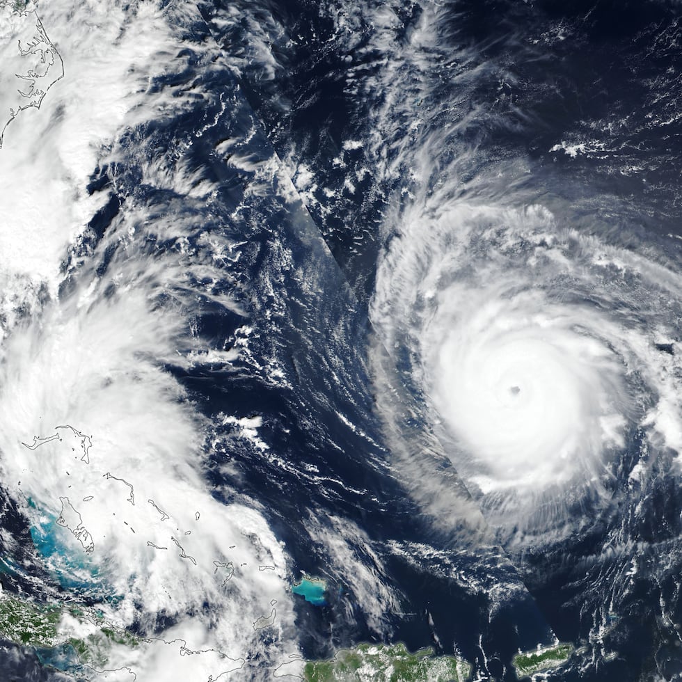 La NOAA pronostica el desarrollo de entre ocho y 14 tormentas con nombre. En la foto, imagen de satélite del huracán Imelda.