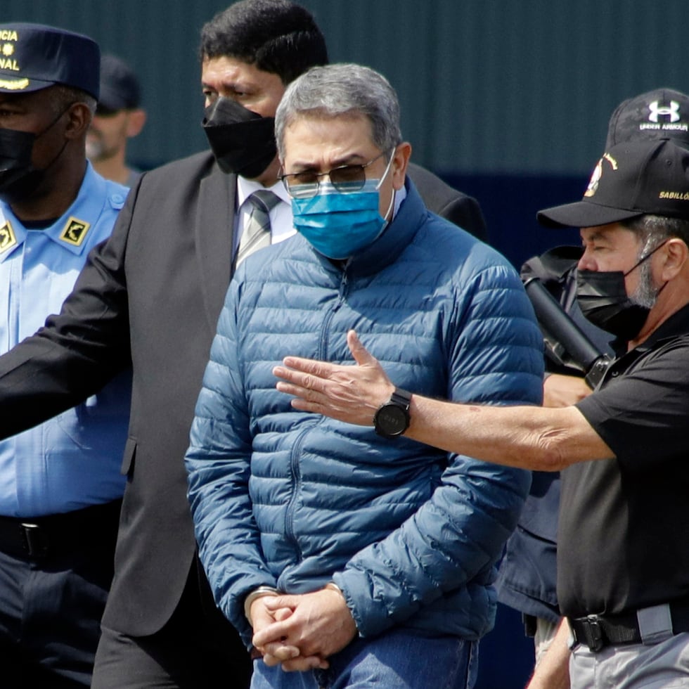 Hernández -quien completó dos términos como presidente de Honduras- fue condenado en marzo de 2024, en Estados Unidos, por conspirar para importar cocaína a este país.