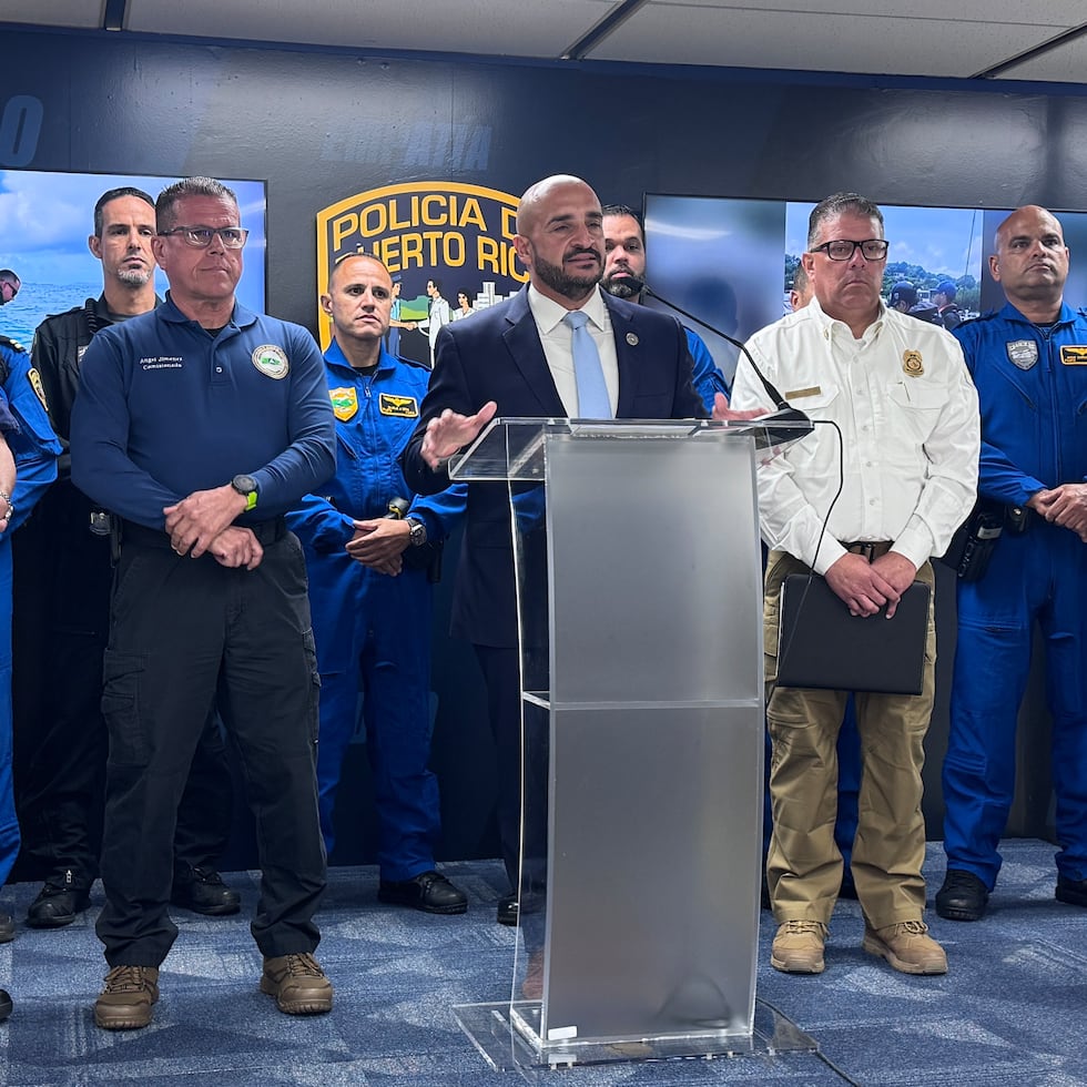 Conferencia de prensa del superintendente de la Policía, Joseph González, sobre los resultados del plan de seguridad durante el fin de semana largo de Semana Santa.