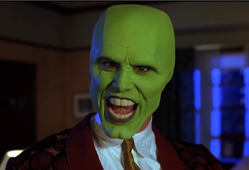 La película "The Mask" (1994) fue protagonizada por Jim Carrey.