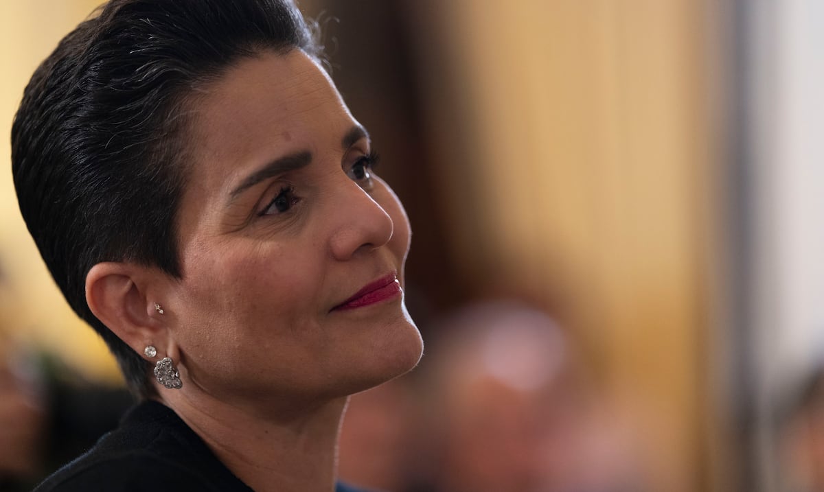 Janet Parra Mercado representa a Francisco Domenech ante el Panel del FEI