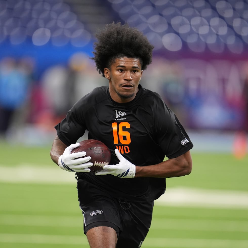 KC Concepción es un 'wide receiver' que jugó la temporada pasada para Texas A&M en la NCAA.