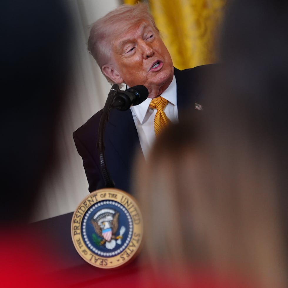 El presidente de Estados Unidos, Donald Trump.
