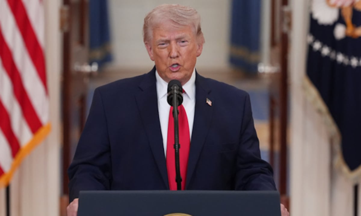Donald Trump asegura que las fuerzas de Estados Unidos pronto “terminarán el trabajo” en Irán