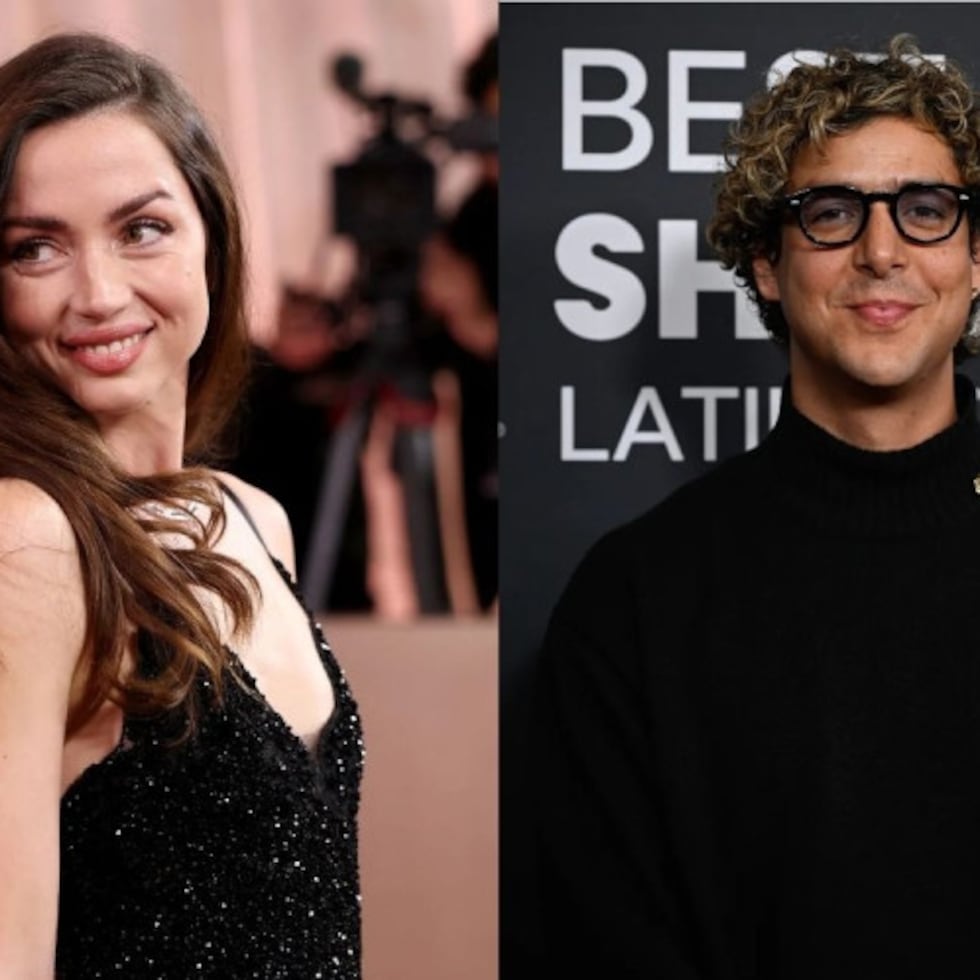 La actriz cubana, Ana de Armas y el cantante venezolano, Beto Montenegro.