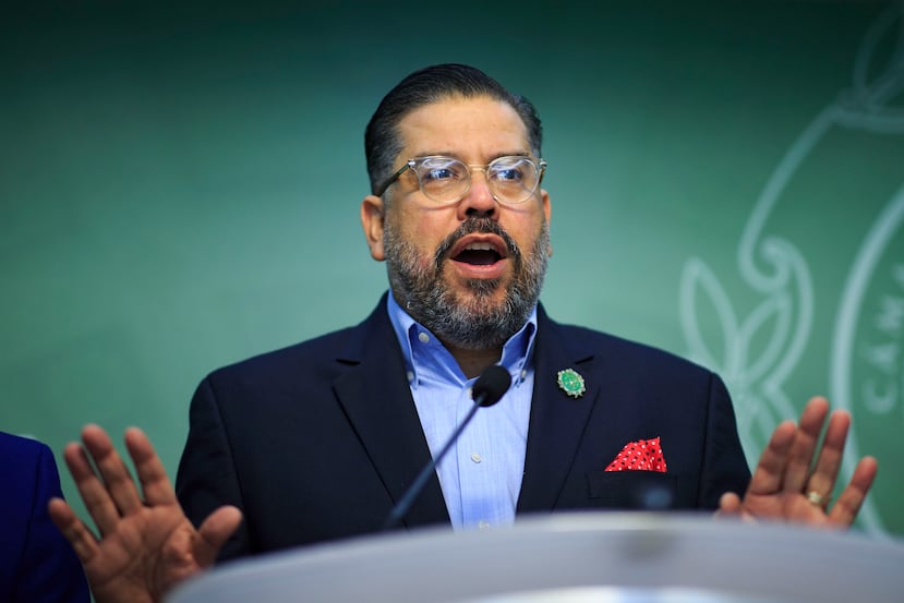 El presidente de la Cámara, Rafael "Tatito" Hernández.