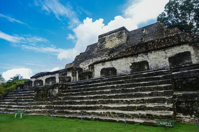 Las ruinas mayas Altun Ha, están localizadas en el norte de Belice. (Foto: Georgina Cruz)