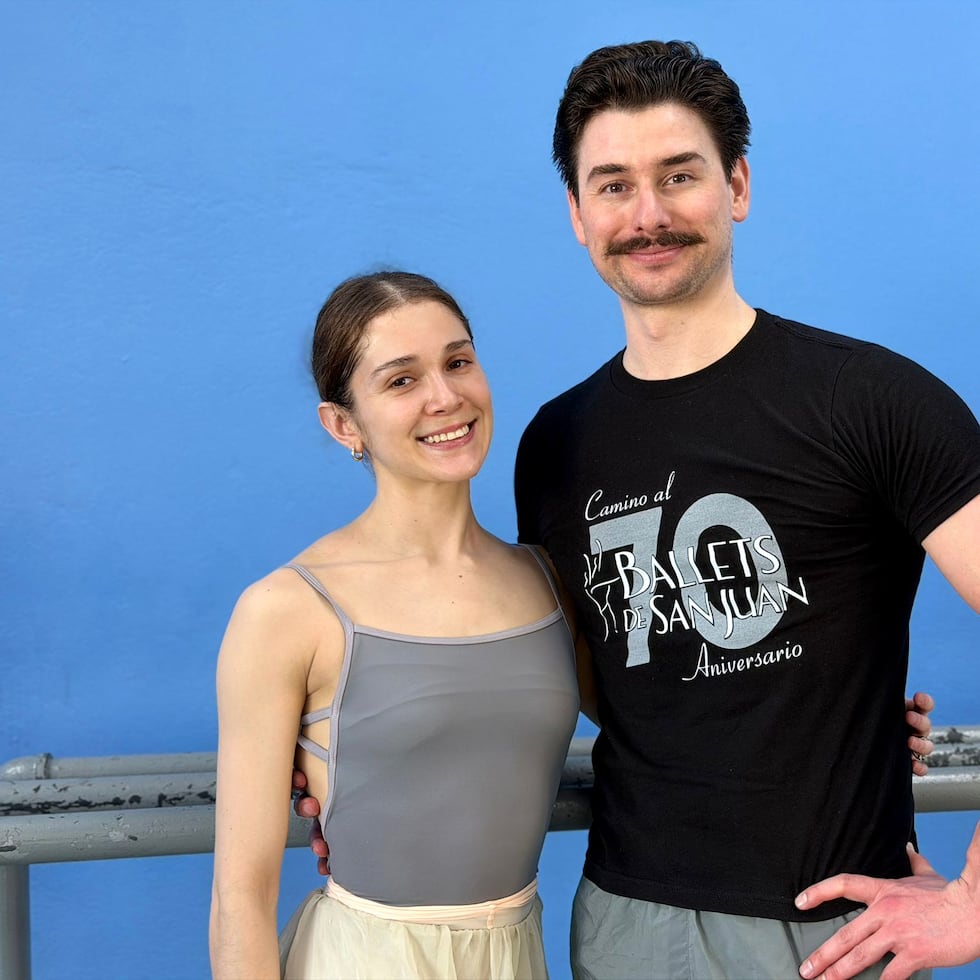 Scarlett Güémez y Sterling Baca, reconocidos artistas del Philadelphia Ballet.