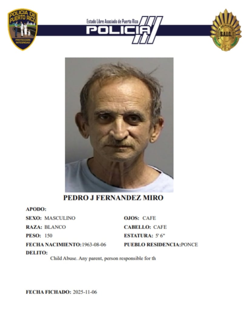 El Tribunal de Ponce imputó cargos por actos lascivos y maltrato de menores contra Pedro Juan Fernández Miró, por hechos ocurridos el pasado 18 de agosto