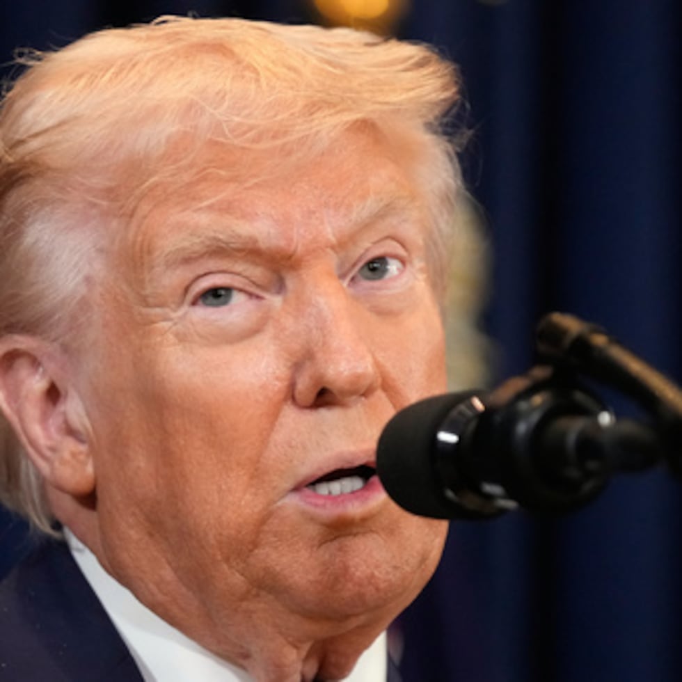 El presidente Donald Trump.