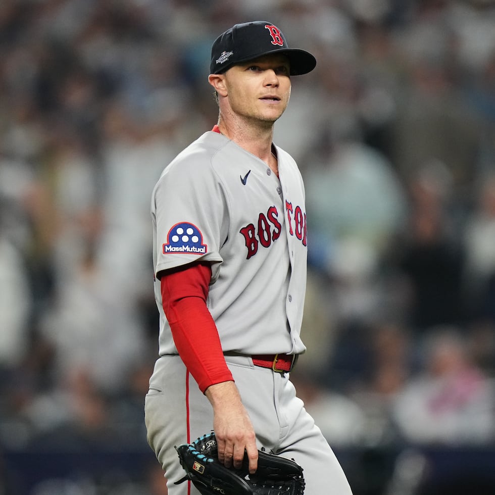 Sonny Gray, abridor de los Red Sox, fue reemplazado en la quinta entrada.