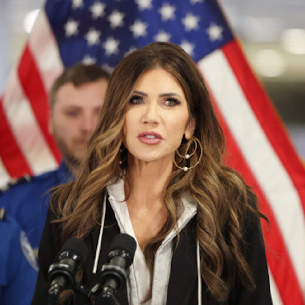 La secretaria del Departamento de Seguridad Nacional de Estados Unidos (DHS), Kristi Noem.