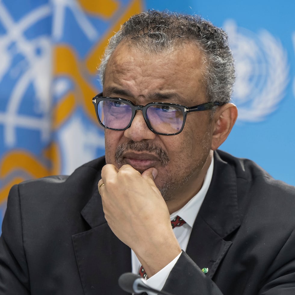 Tedros Adhanom Ghebreyesus, director general de la Organización Mundial de la Salud (OMS).