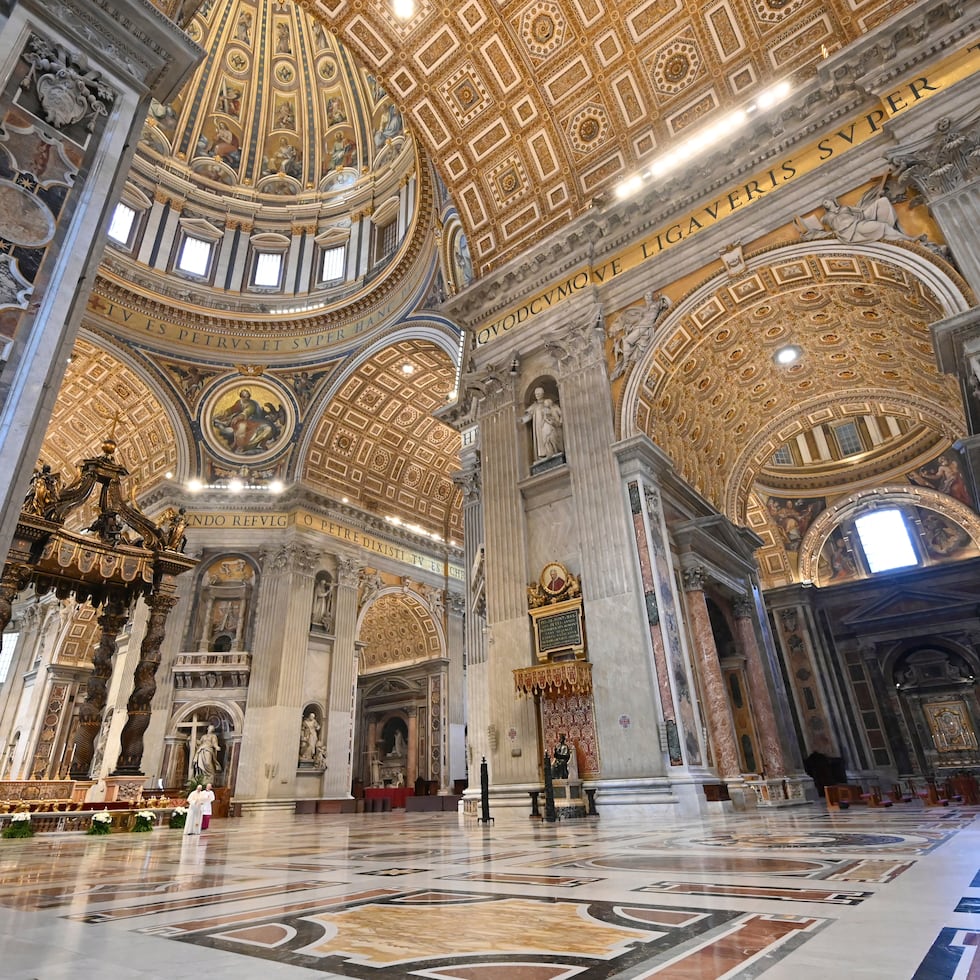 La Basílica de San Pedro, en el Vaticano.