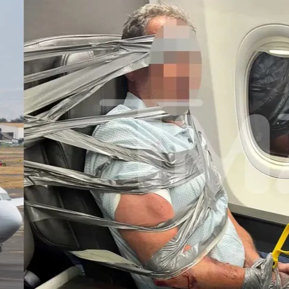 El pasajero presuntamente profirió expresiones racistas y homófobas y golpeó a otro viajero que estaba a su lado.