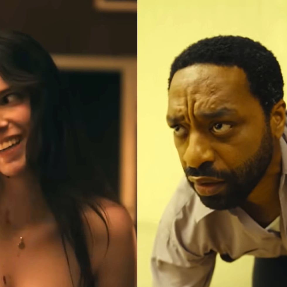 Las películas "Obsession", protagonizada por Inde Navarrette, a la izquierda, así como "Backrooms", estelarizada por Chiwetel Ejiofor, a la derecha, han sido muy populares entre el público, sobre todo entre la Generación Z.