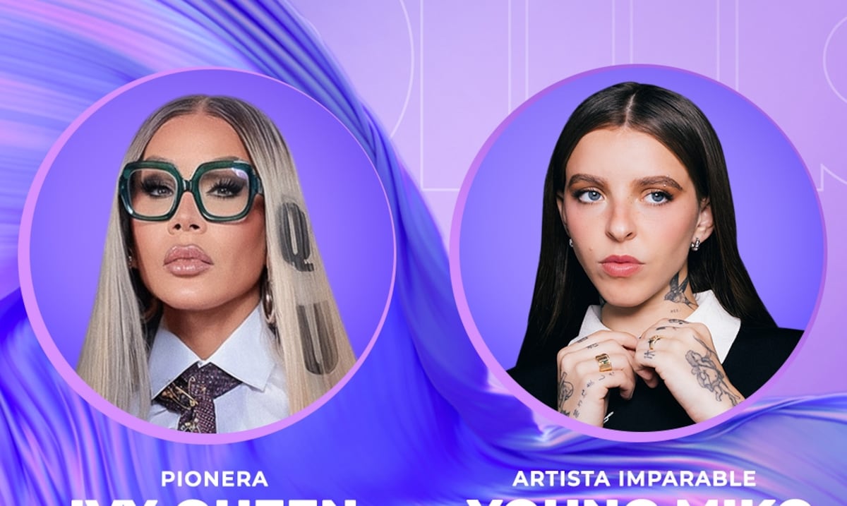 Ivy Queen y Young Miko serán homenajeadas por Telemundo y Billboard