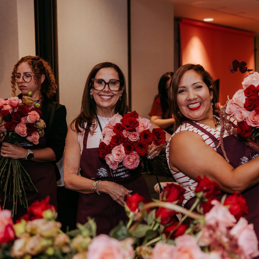 En seis meses, la Asociación de Diseñadores Florales de Puerto Rico ha logrado reunir una comunidad formal de 40 miembros activos.