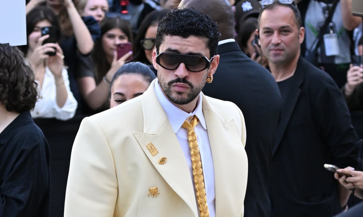 El look de Bad Bunny que llevó a Puerto Rico a la Semana de la Alta Costura en París