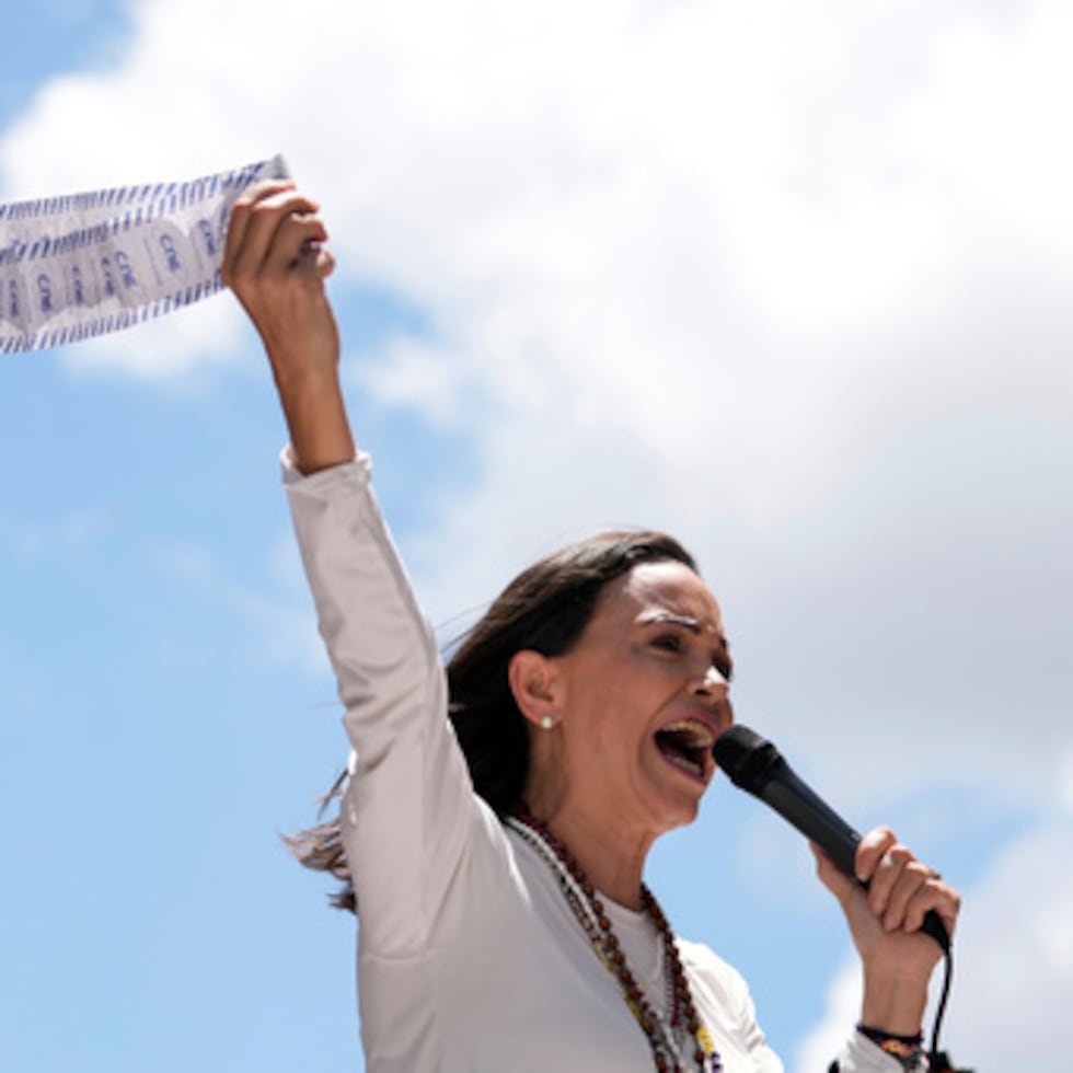 La líder opositora venezolana María Corina Machado.