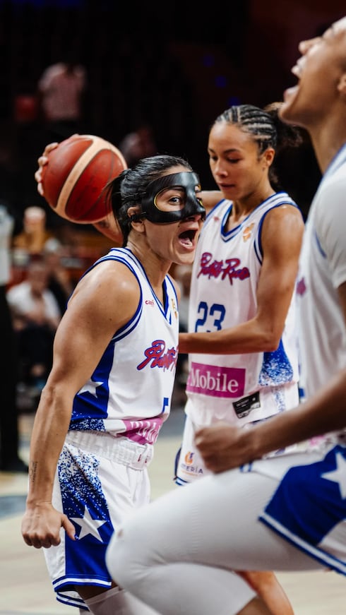 Pamela Rosado, Arella Guirantes y Trinity San Antonio sueltan un grito de alegría desde Berlín, Alemania, sede del Mundial.
