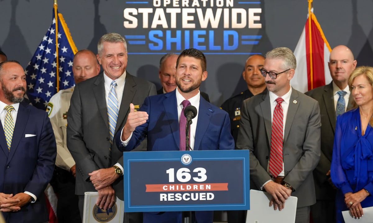 Puerto Rico was involved in a Florida-wide operation that rescued 163 minors in various jurisdictions and countries