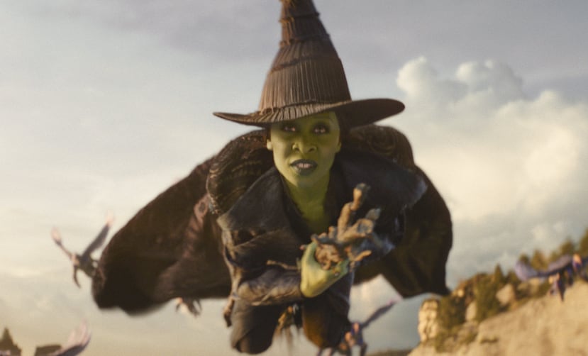 La película "Wicked: For Good", protagonizada por Cynthia Erivo, estrena el 21 de noviembre de 2025.
