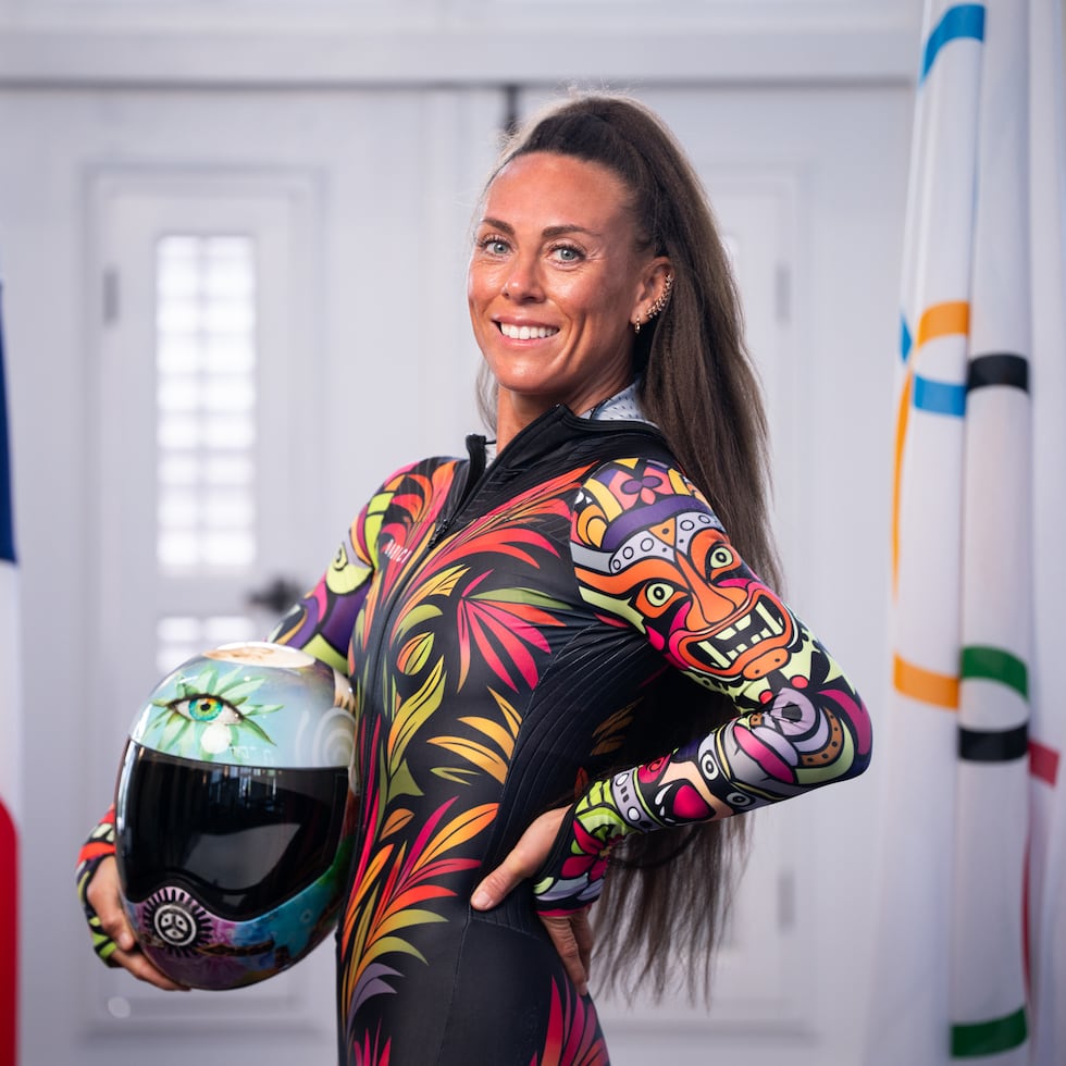 Kellie Delka debutó en las Olimpiadas de Invierno de 2022.