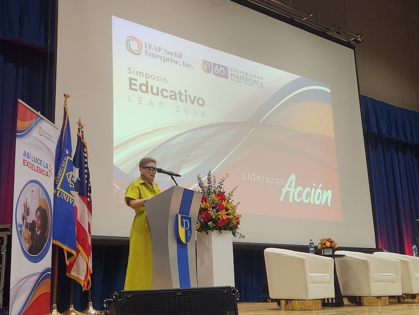 “Entendemos que la escuela pública es esencial en estos momentos y hay que transformarla”, declaró Gloria Bonilla Santiago, fundadora y principal oficial ejecutiva de LEAP Social Enterprise.
