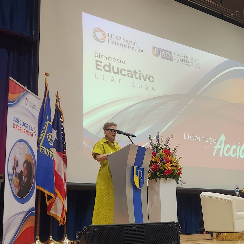“Entendemos que la escuela pública es esencial en estos momentos y hay que transformarla”, declaró Gloria Bonilla Santiago, fundadora y principal oficial ejecutiva de LEAP Social Enterprise.