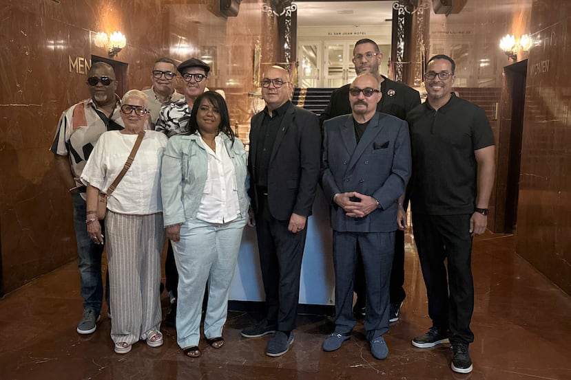 Personalidades del mundo de la salsa dijeron presente en el Fairmont El San Juan Hotel, en Isla Verde durante la inauguración de una galería dedicada a la salsa. EFE/Esther Alaejos