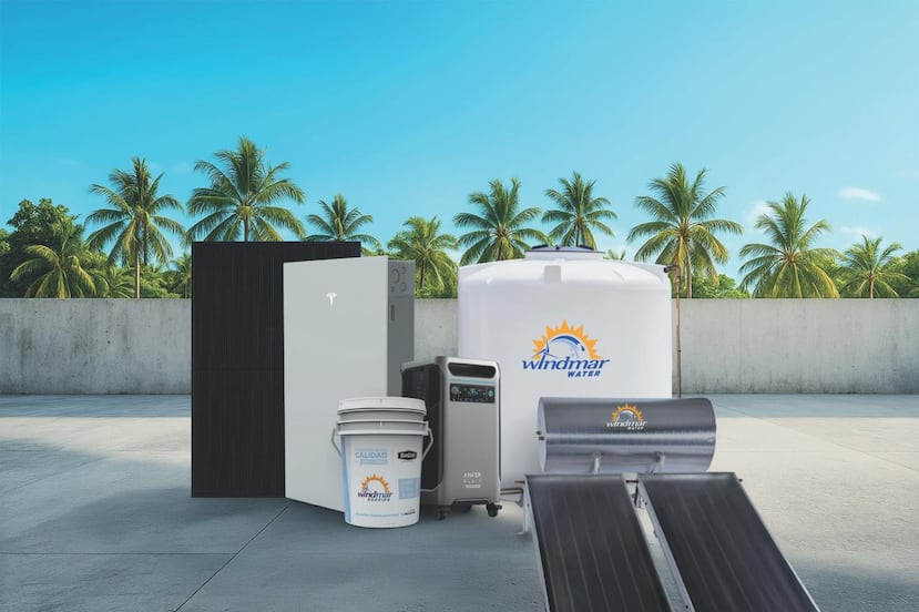 Línea completa de productos que ofrece WindMar Home.