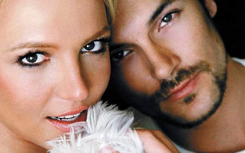 Britney Spears y Kevin Federline: La estrella del pop y el incipiente rapero pelearon hasta el fin la custodia de sus dos hijos.(Archivo)