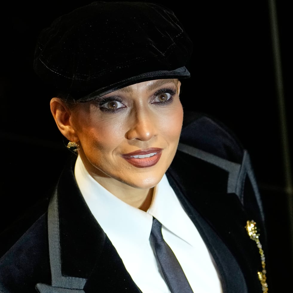 Jennifer Lopez al show de Dolce & Gabbana.