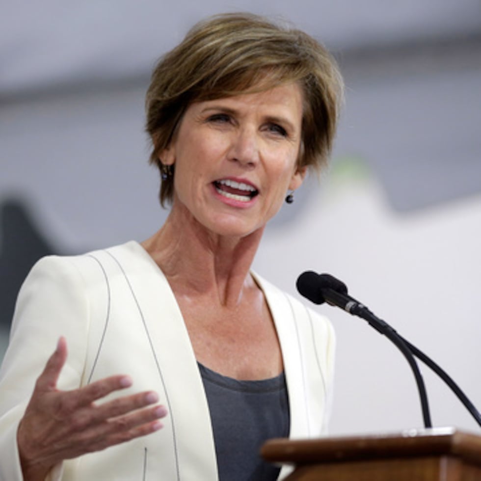 Sally Yates, quien se desempeñó como subsecretaria de Justicia durante la administración de Barack Obama, encabezará la revisión, informaron los miembros de la junta.